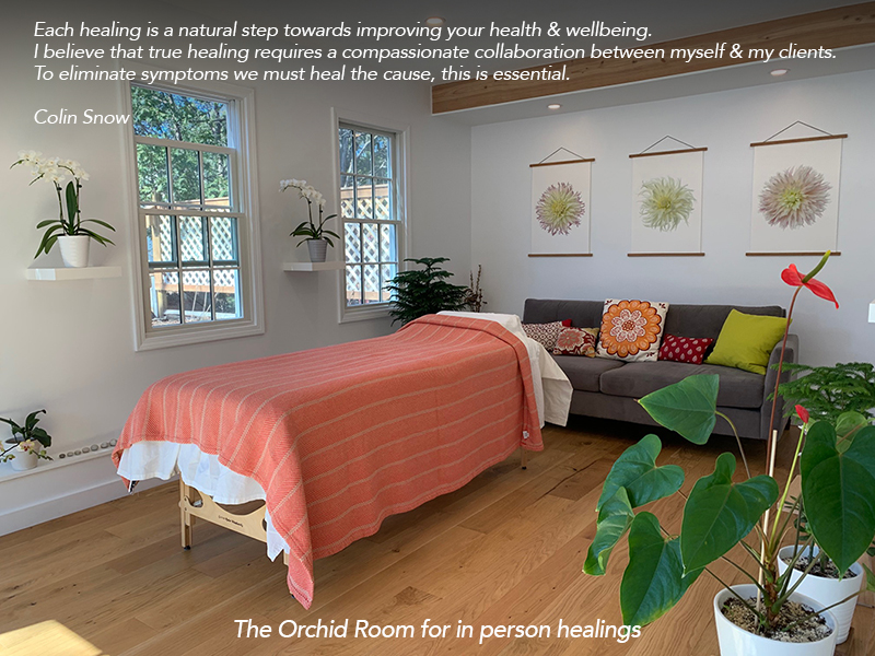 the orchid room for in-person healings
